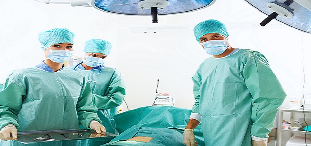 Surgical Team Looking Forward Image